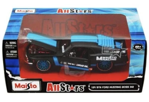 1/24 MAISTO ALL STARS 1970 FORD MUSTANG BOSS 302 DIECAST ***BRANDNEU & SELTEN*** - Bild 1 von 1