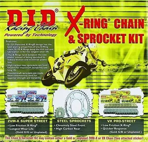 KIT CADENA Y PIÑÓN DID SUZUKI GSXR1000 2009-2016 - Imagen 1 de 5