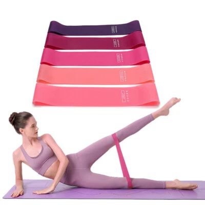 Resistance Bands Exercise Sports Loop Fitness Home Gym Yoga Latex Set Or Singles - Image 1 of 4