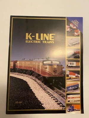 K-LINE ELECTRIC TRAINS O 1995 FIRST EDITION CATALOG MINT - Image 1 of 2