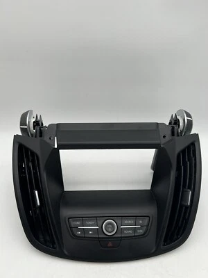 Painel de controle de áudio rádio OEM Ford Escape C-Max 2017-2019 somente F1CT-18K811-HC - Imagem 1 de 4