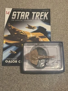 Eaglemoss Star Trek Starships - #14: Cardassian Galor Class - Picture 1 of 3