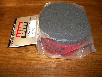 Can Am 125 175 250 370 400 TNT OR Qualifier MX3 Air Filter & Cage UNI NU-8001 ST - Image 1 of 4