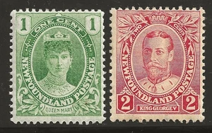 NEWFOUNDLAND #104-105 MH - FREE SHIPPING! - Picture 1 of 2