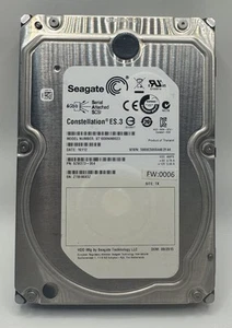 ST1000NM0023 Seagate ES.3 1TB 7.2K RPM 6Gb/s 3.5" SAS Hard Drive - (ZERO HOURS) - Picture 1 of 4