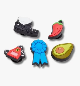 Crocs Chef Shoe Charms Jibbitz Mix 5er Pack One Size - Bild 1 von 3