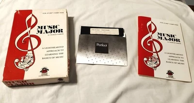 Music Major para Atari - PROBADO Y FUNCIONANDO - Disco, En Caja, con Manual - RARO Foto 1 de 4