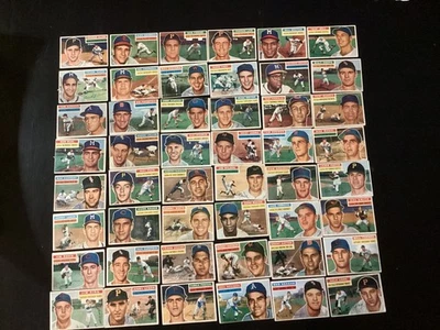 48-1956 TOPPS 棒球卡非常好 + 免费邮寄 — 第 1/4 张图片