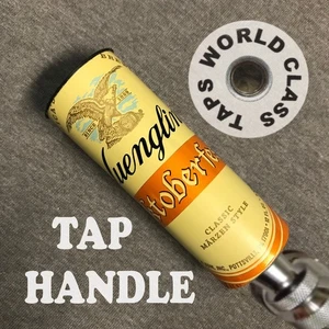 BONITO STUBBY 4 pulgadas YUENGLING OKTOBERFEST palo mango grifo de cerveza marcador tapper tirar - Imagen 1 de 3
