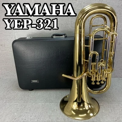 Yamaha YEP-321 Bb Euphonium Gold Clear lacquered w/ Hard Case Excellent - Image 1 of 4