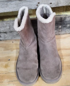 Koolaburra By Ugg - Women Size 9 - Boots - 1096410 - Brown Suede - Fax Fur Lined - Picture 1 of 7