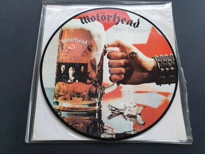 MOTORHEAD - BEER DRINKERS 1983 FRENCH PRESS 12" VINYL RECORD PICTURE DISC LP EX - Image 1 of 2