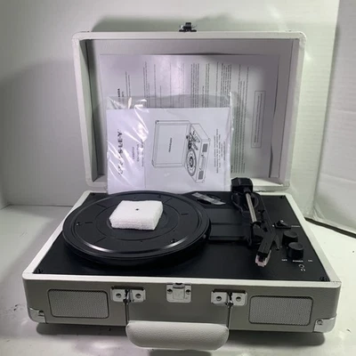 Gravador Bluetooth CR8005F-WS Crosley Cruiser Deluxe 3 velocidades novo na caixa - Imagem 1 de 4