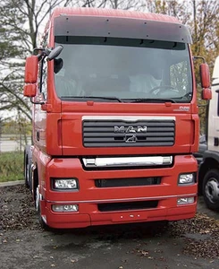 Sun Visor NO CUT OUTS + Brackets To Fit MAN TGA XXL Sun Shade Glare Accessories - Picture 1 of 3