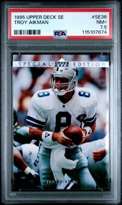 1995 Upper Deck edición especial #SE36 Troy Aikman PSA 7,5 - Imagen 1 de 2