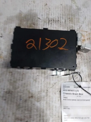 2015 INFINITI Q70 Body Control Module OEM 284B11MA1E 82K Miles Grey - Image 1 of 4