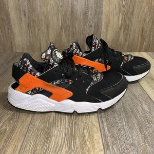 Nike ‘Air Huarache’ Just Do It Mens US Size 11.5 Black Orange Shoes AT5017-001 - Imagen 1 de 11