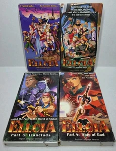 Ellcia - Vol. 1-4 VHS Anime English Language Version - Picture 1 of 12
