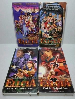 Ellcia - Vol. 1-4 VHS Anime English Language Version - Image 1 of 4