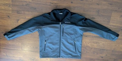 Columbia Full Zip Jacket Gray 3 x Zip Pockets Men's XL (26" pit-pit, 35" sleeve) - Image 1 of 4