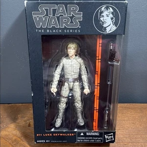 Star Wars The Black Series #11 Luke Skywalker Hasbro Darth Vader nuovo con scatola - Foto 1 di 12