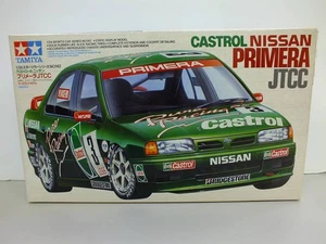 Tamiya 1/24 Castrol Nissan Primera JTCC Model Kit non assemblato - Foto 1 di 10