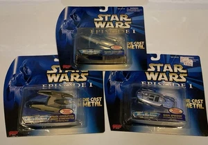 Micro Machines Galoob Star Wars Episode 1 Die Cast Metal NEU (3er Set) - Bild 1 von 4