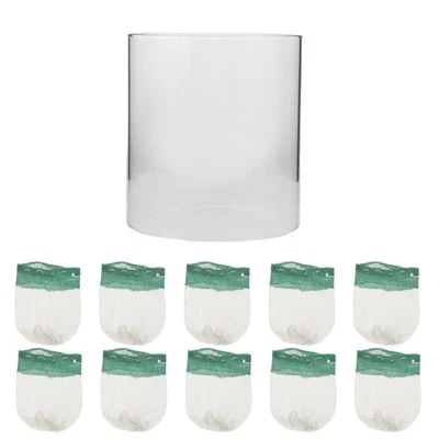  1 Set Camping Gas Lantern Mantles: Light Shade Covers Oil Lamp Parts Collar For - Image 1 of 4