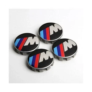 4Pcs 68mm Fit for B-M-W M Sport Wheel Rim Cover Hubcaps Emblem Badge - Bild 1 von 1