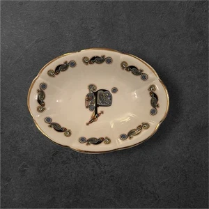 Tara Real Hueso Fino China Cuenco Galway Irlanda Símbolos Celtas Patrón Hecho a Mano P - Imagen 1 de 2