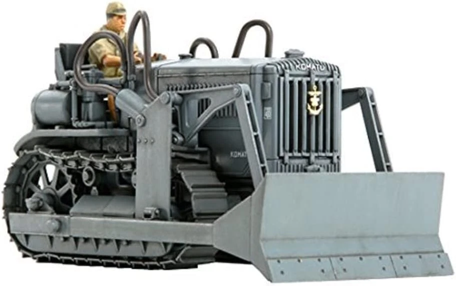 Tamiya 1/48 Military No.65 JAPANESE NAVY KOMATSU G40 BULLDOZER kit JAPAN81 - Immagine 1 di 1