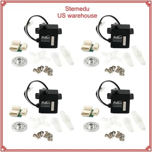 4 PIEZAS FEETECH 6V 4.5KG.CM Engranaje de Metal Codificador Magnético Servo TTL Serial Bus Servo - Imagen 1 de 14