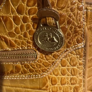 Brahmin Georgina Saddle Melbourne Genuine Leather Bag - Picture 1 of 20