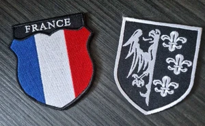 Set of chevrons of the French troops - Wehrmacht, Waffen SS. Not original. - Picture 1 of 4