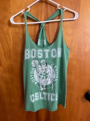 Camiseta sin mangas NBA Boston Celtics talla XS para mujer clásica de madera dura sin mangas Foto 1 de 3