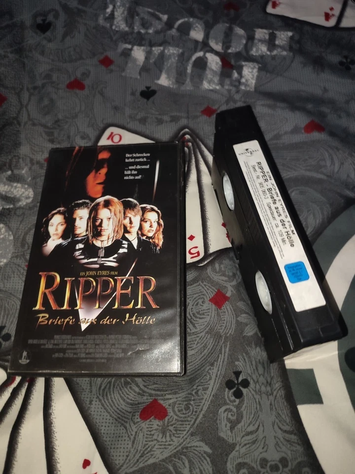 VHS KASSETTE - RIPPER - BRIEFE AUS DER HÖLLE - ERSTAUFLAGE - Bild 1 von 1