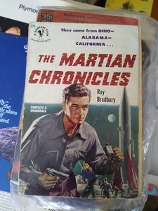 Vtg THE MARTIAN CHRONICLES Ray Bradbury 1951 1st Printing Bantam Books PB Fair - Picture 1 of 6