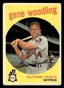 1959 Topps #170 Gene Woodling - VG-VGEX *TedsCardShack* - Picture 1 of 2