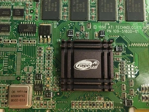 1025181000 ati 16MB agp video card rage pro 128 with vga port - Picture 1 of 5