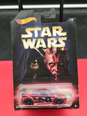 Hot Wheels: Star Wars: Master & Apprentice 2/8 SIDIOUS & MAUL ASPHALT Foto 1 de 2