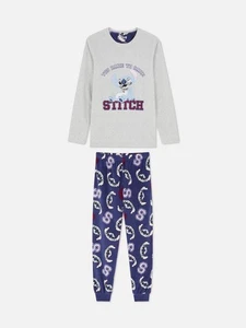 Stitch Fleece Schlafanzug Pyjama Set - Bild 1 von 3