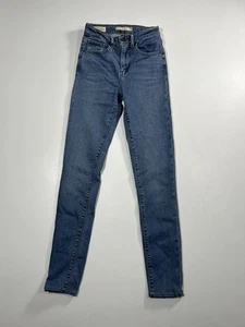 LEVI’S 721 HIGH RISE SKINNY Jeans - W24 L30 - Blue - Great Condition - Women’s - Picture 1 of 8