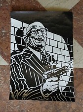 poster Democrazia Proletaria anni '70 originale Pino Milas illustratore