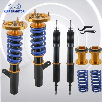 4* Coilovers struts For BMW 3-Series 325i 328i 335i E90 E91 E92 RWD Adjustable - Image 1 of 4