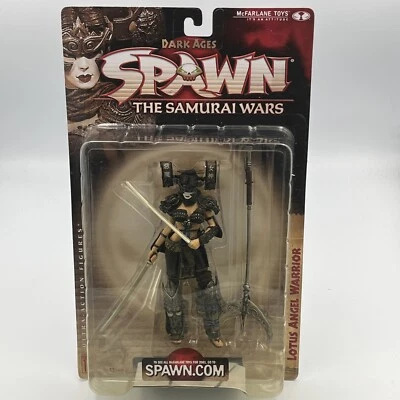 McFarlane Toys Dark Ages Spawn Series 19 Samurai Wars Lotus Angel Warrior 2001 Foto 1 de 4