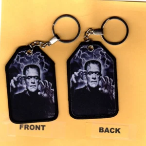 FRANKENSTEIN SUBLIMATION Key Chain APPROX SIZE 3.5X2.25" - Picture 1 of 1