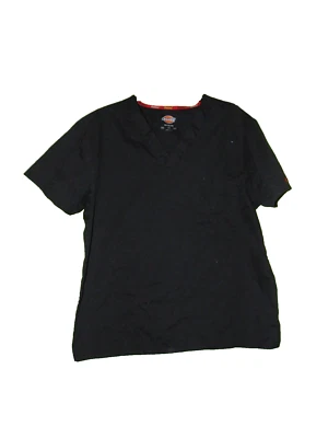 Nueva Blusa Médica Dickies Negra Mediana para Mujer Foto 1 de 3