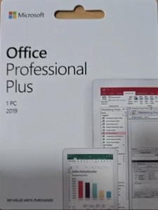 Genuine,Brand New,Office 2019 Professional Plus for Win 10/11 (NOT Mac) KEY CARD - Picture 1 of 1