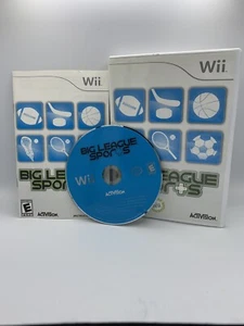 Big League Sports (Nintendo Wii) Complete CIB Case Disc and Manual - Picture 1 of 11