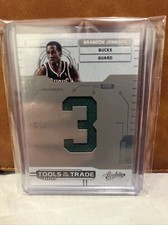 BRANDON JENNINGS 2010-11 ABSOLUTE MEMORABILIA TOOLS OF THE TRADE /99